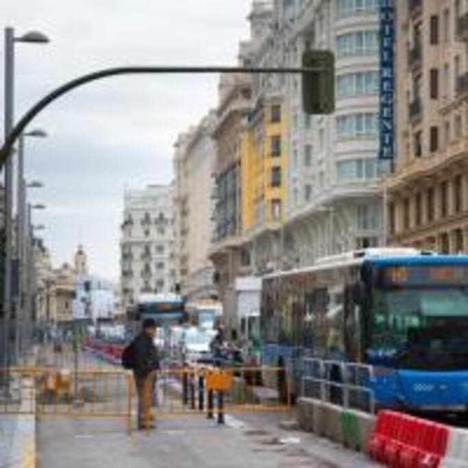 Apartamento Sotano En Gran Via Madrid Apartment Exterior photo