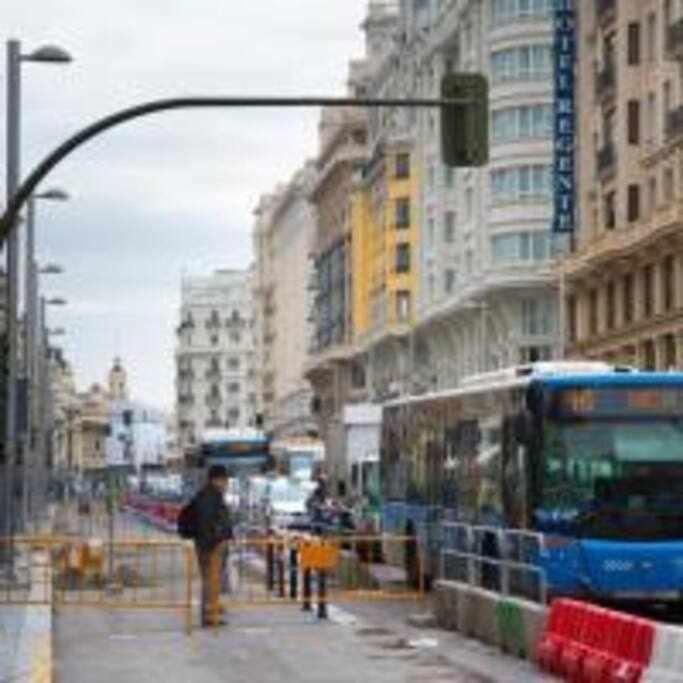 Apartamento Sotano En Gran Via Madrid Exterior photo