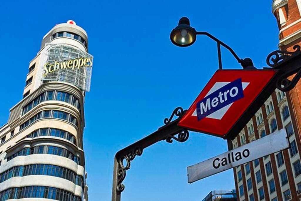 Apartamento Sotano En Gran Via Madrid Exterior photo